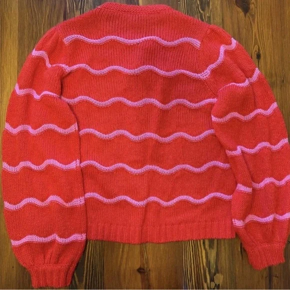 Tuckernuck Meadowbrook Stripe Dulcie Cardigan | Size Large - Picture 4 of 9